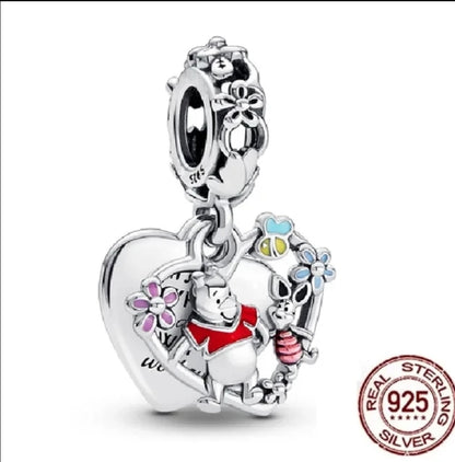 Pooh bear charms