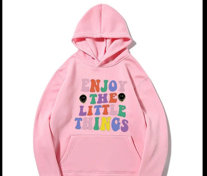 Enjoy the little things hoodie