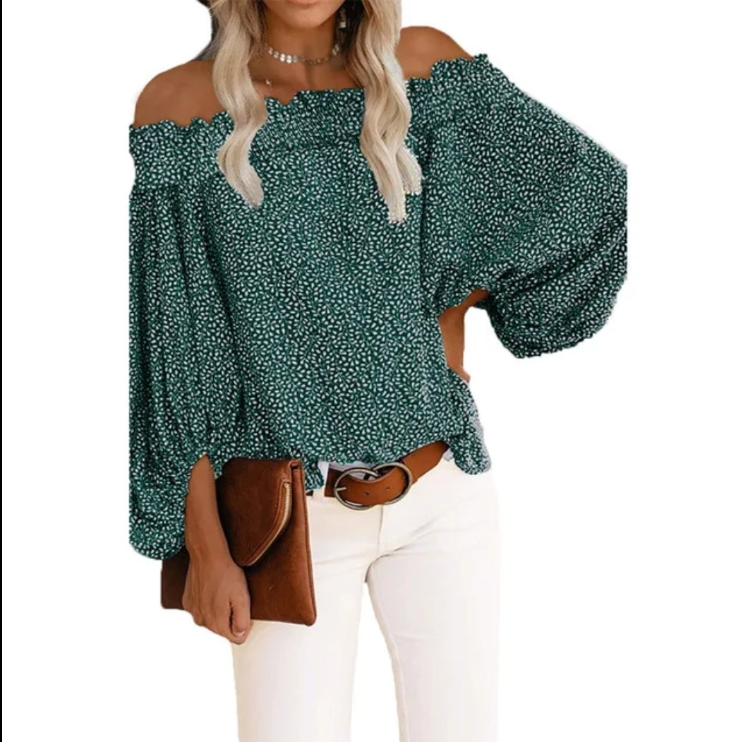 Off shoulder blouse