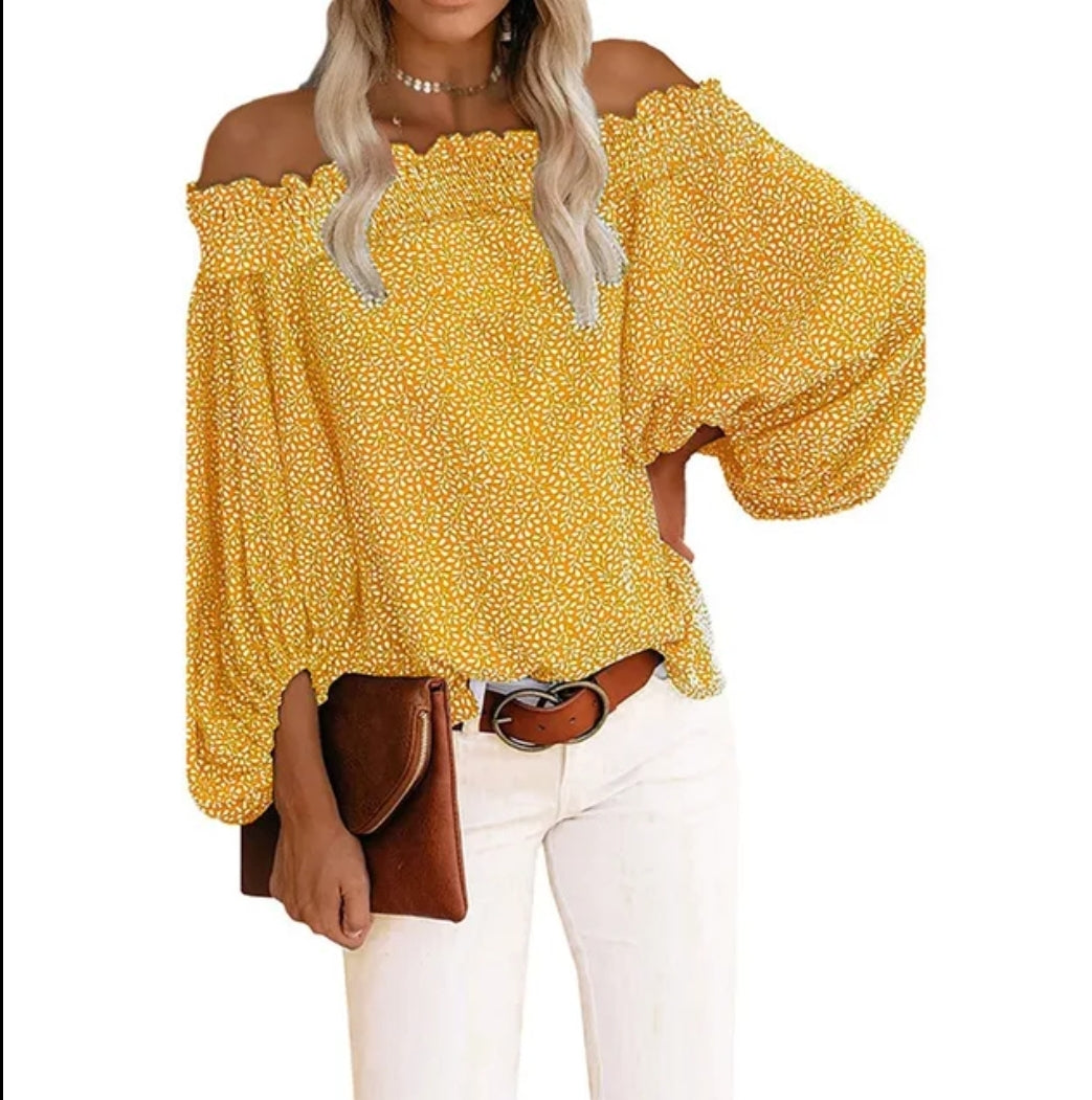 Off shoulder blouse