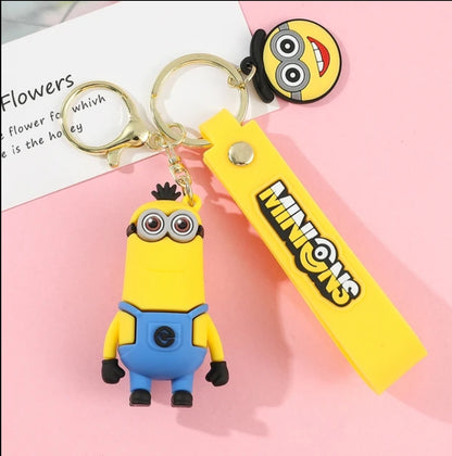 Yellow men keyring