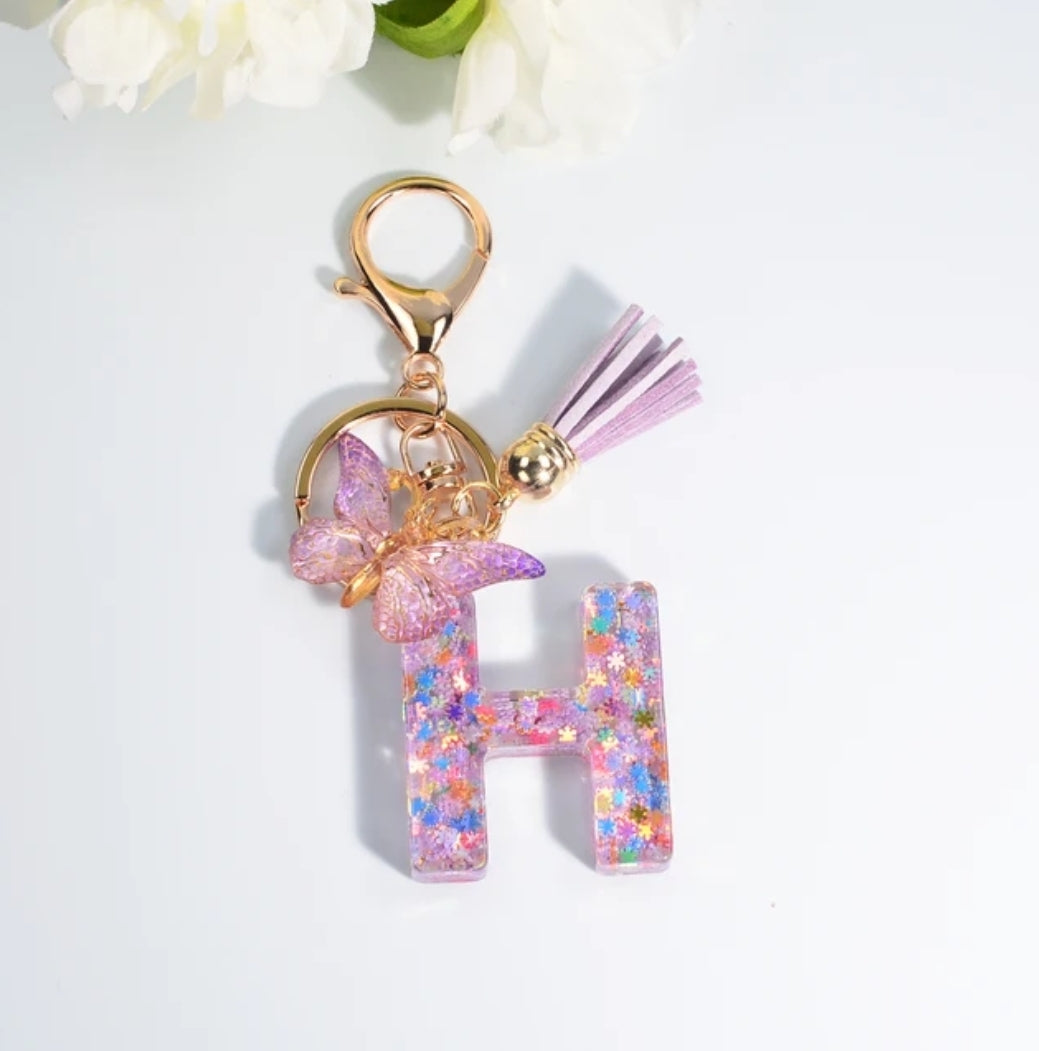 Alphabet keyrings