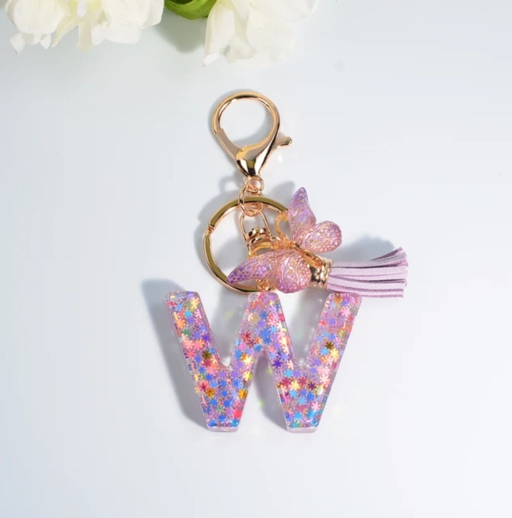 Alphabet keyrings