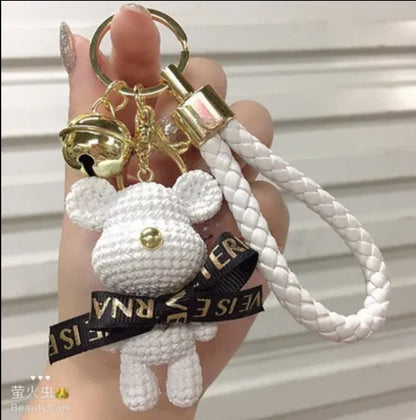 Bow-bell animal keyring