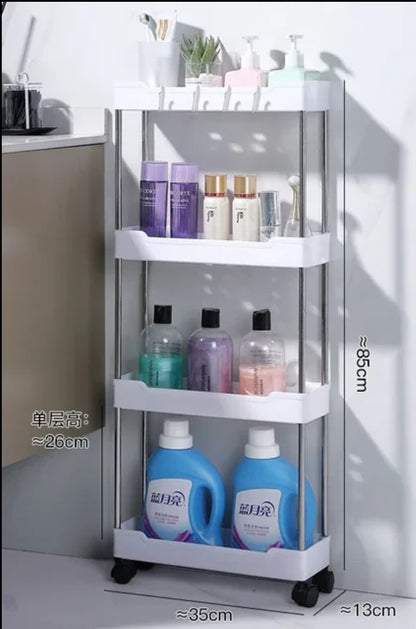 Bathroom storage rack