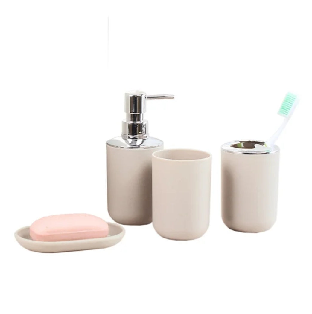 4pc bathroom set