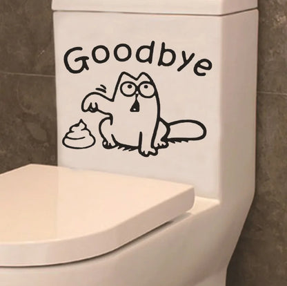 Toilet sticker