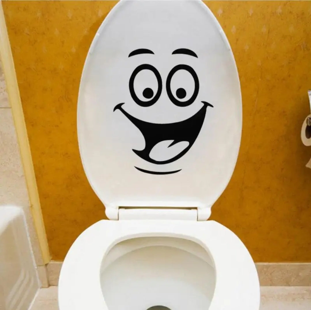 Toilet sticker