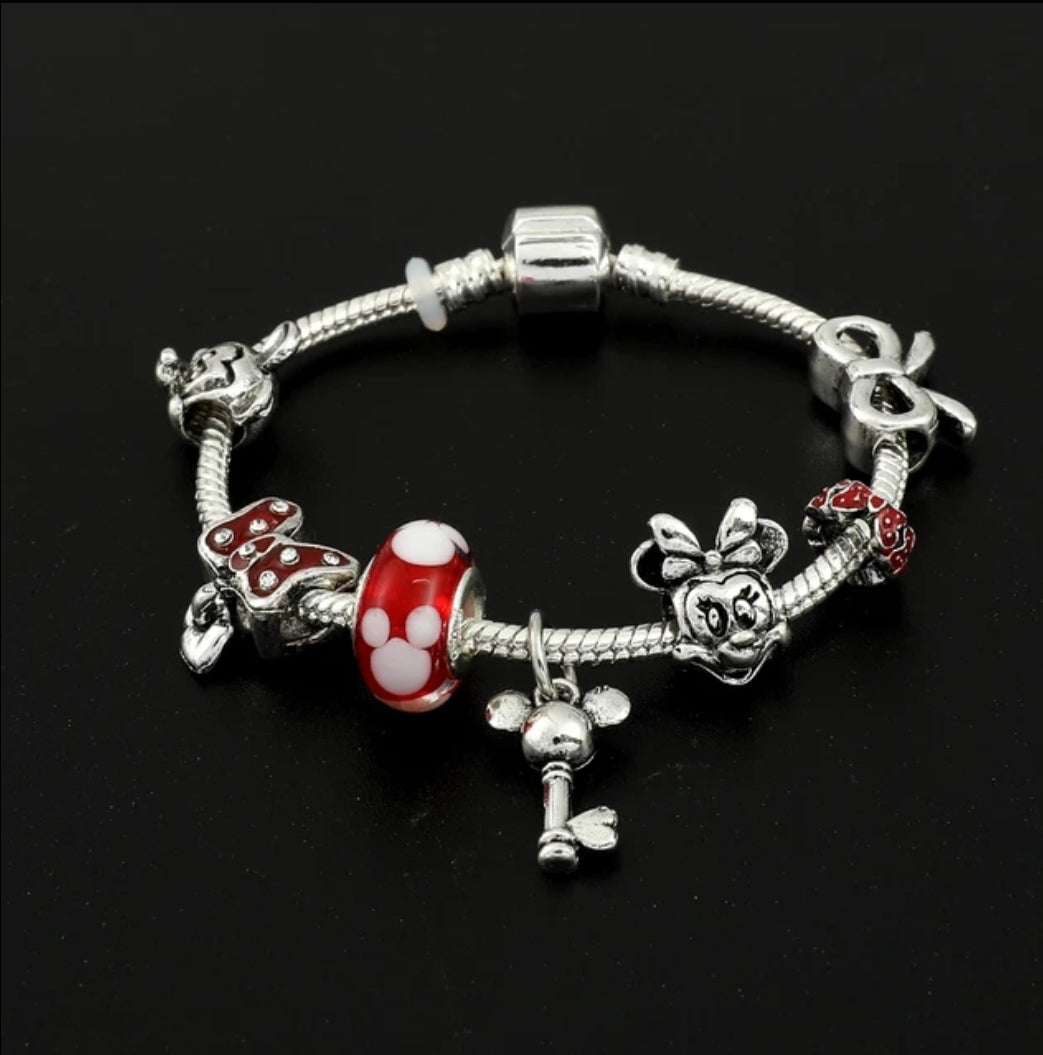 Cartoon charm bracelets