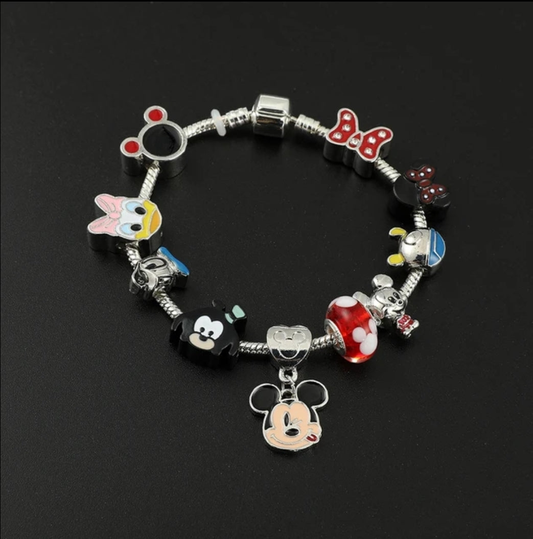 Cartoon charm bracelets