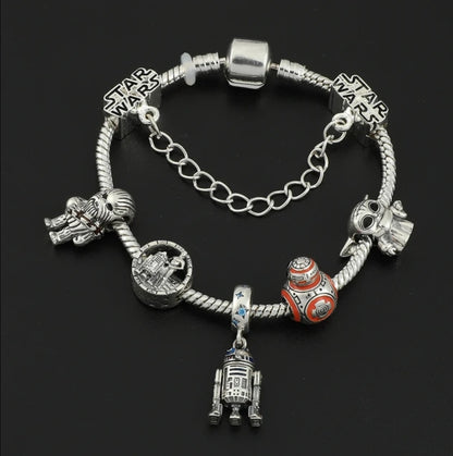 Cartoon charm bracelets