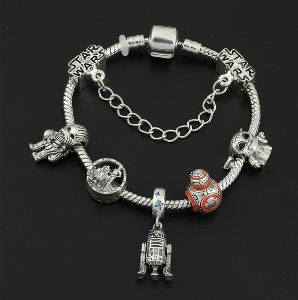 Cartoon charm bracelets