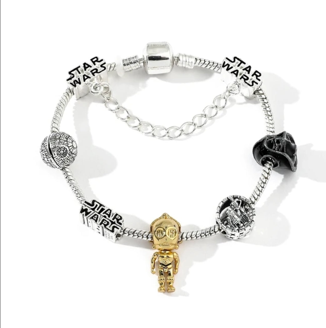 Cartoon charm bracelets