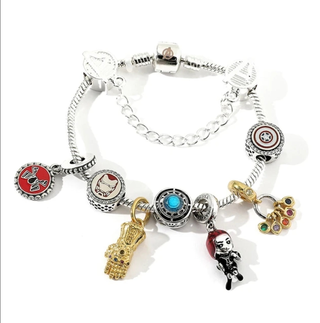 Cartoon charm bracelets