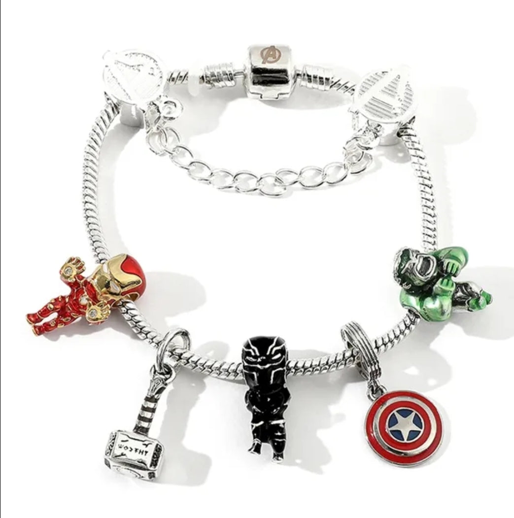 Cartoon charm bracelets