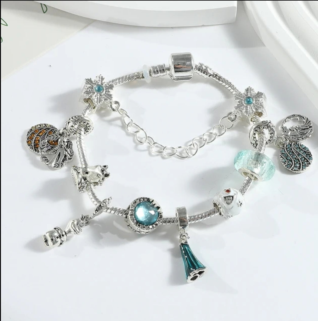 Cartoon charm bracelets