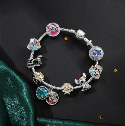 Cartoon charm bracelets