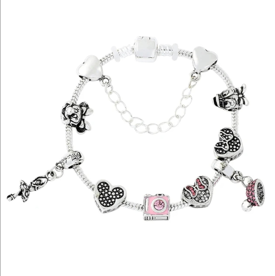 Cartoon charm bracelets