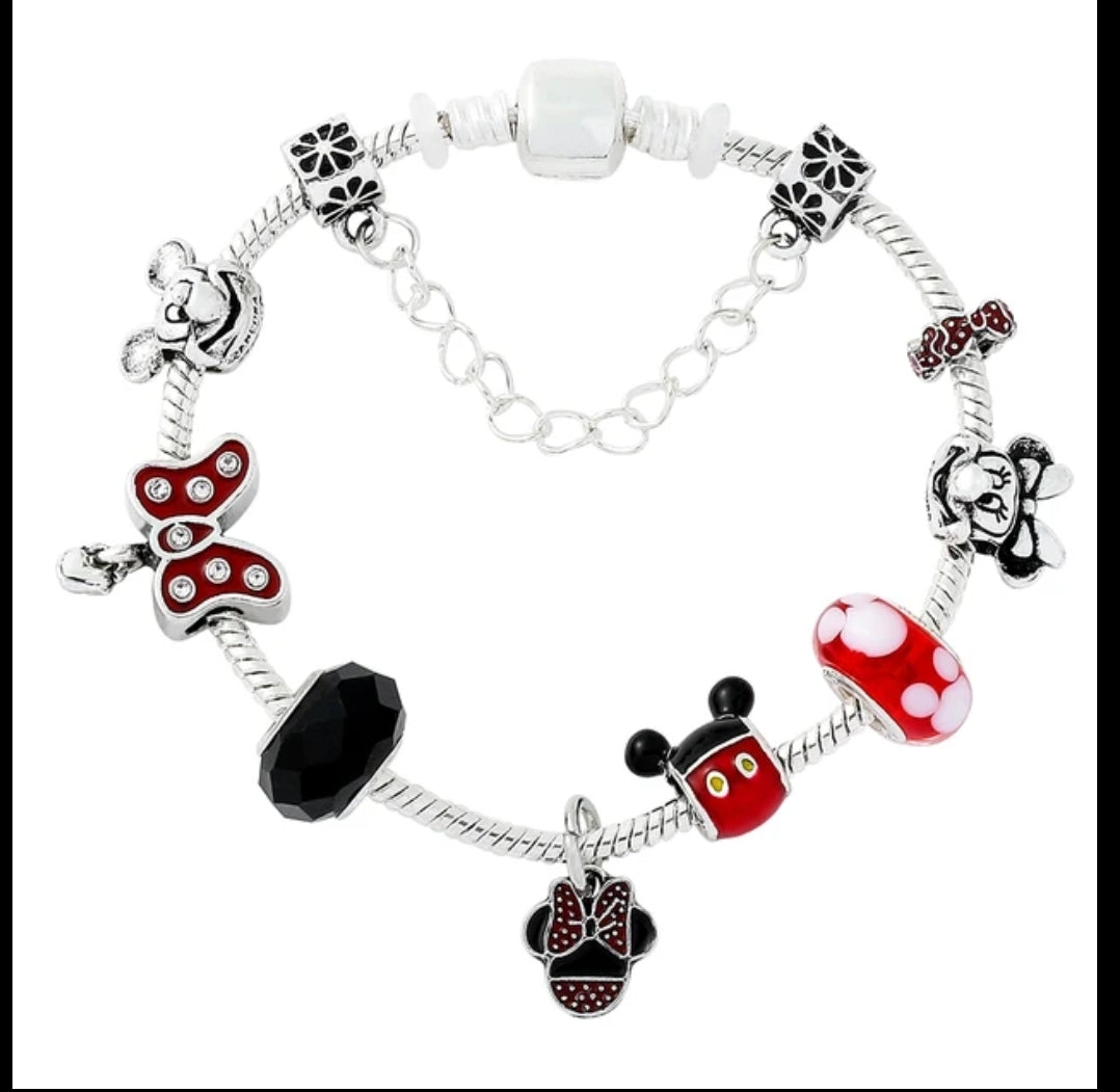 Cartoon charm bracelets