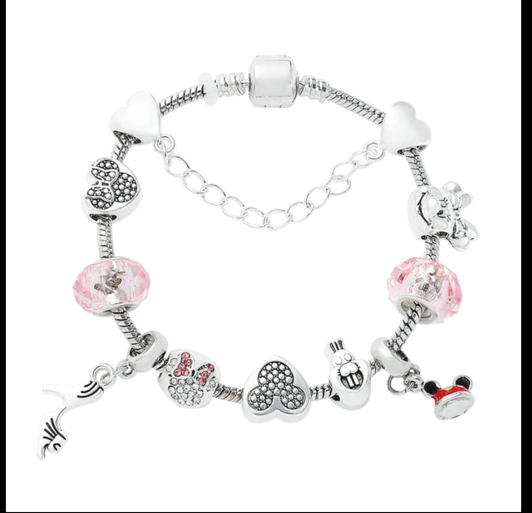 Cartoon charm bracelets