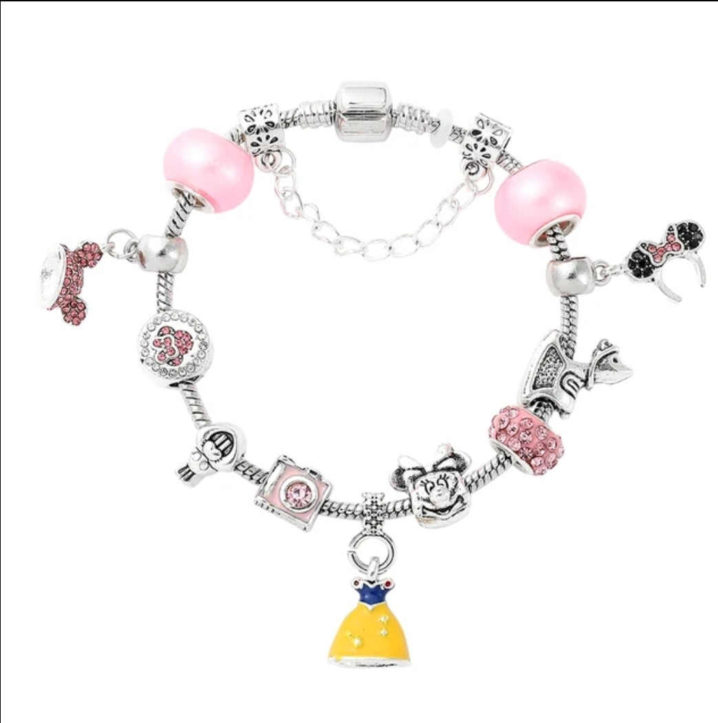 Cartoon charm bracelets