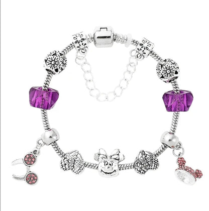 Cartoon charm bracelets