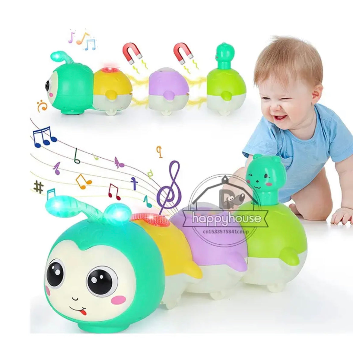 Baby Caterpillar Crawling Toy