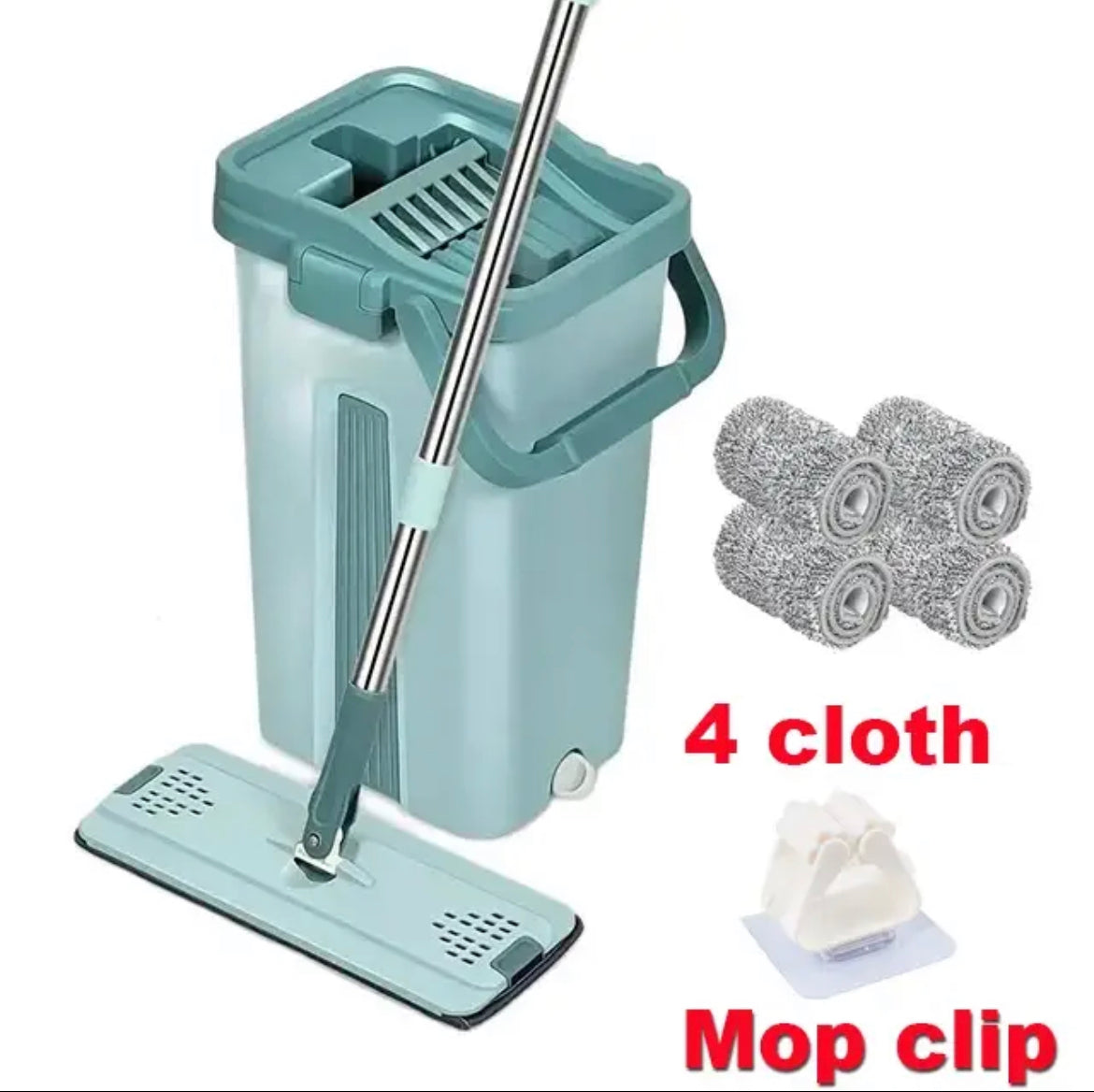 Flat squeeze mop