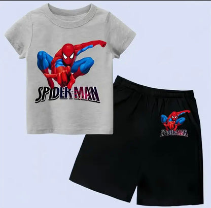 Spider man shorts & T-shirt