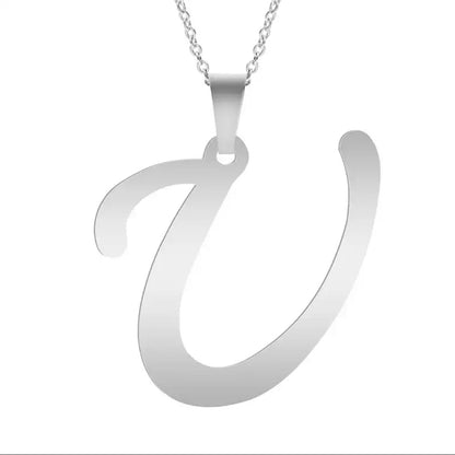 Initial necklaces