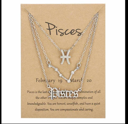 Zodiac necklaces