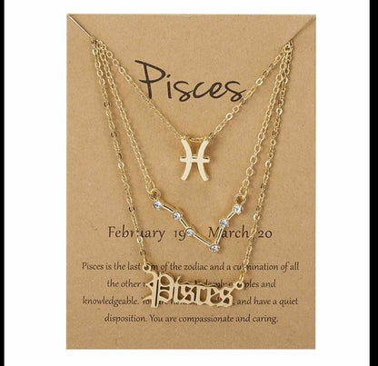 Zodiac necklaces