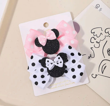 Polka dot mouse clips