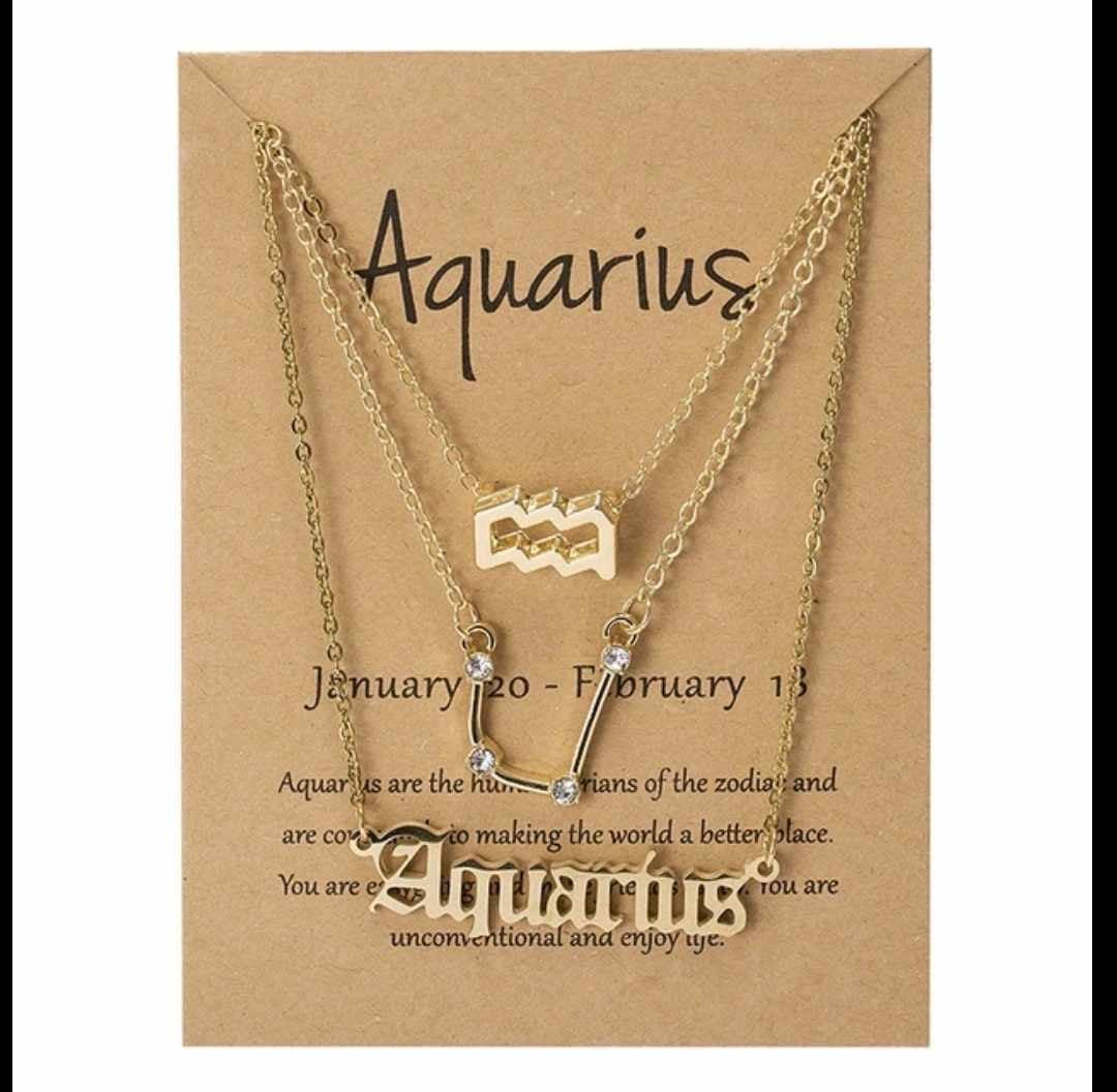 Zodiac necklaces