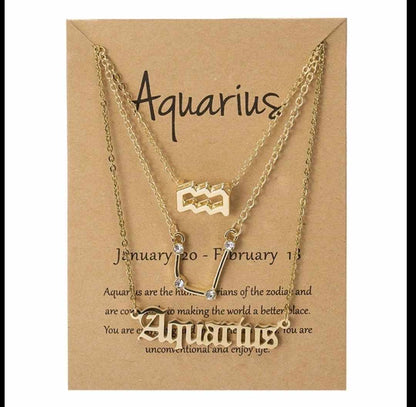 Zodiac necklaces