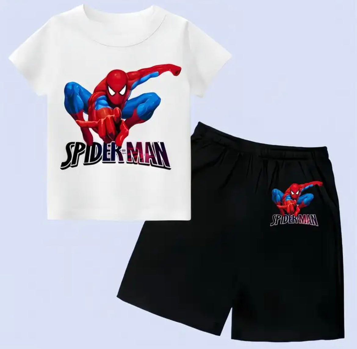 Spider man shorts & T-shirt