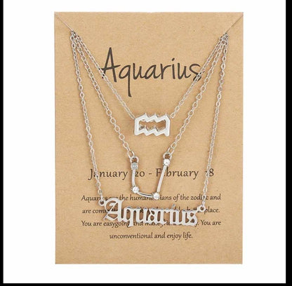 Zodiac necklaces