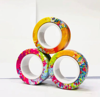 3pcs finger magnetic rings