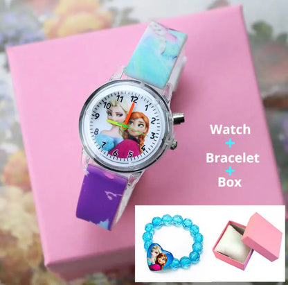 Frozen watch & bracelet set