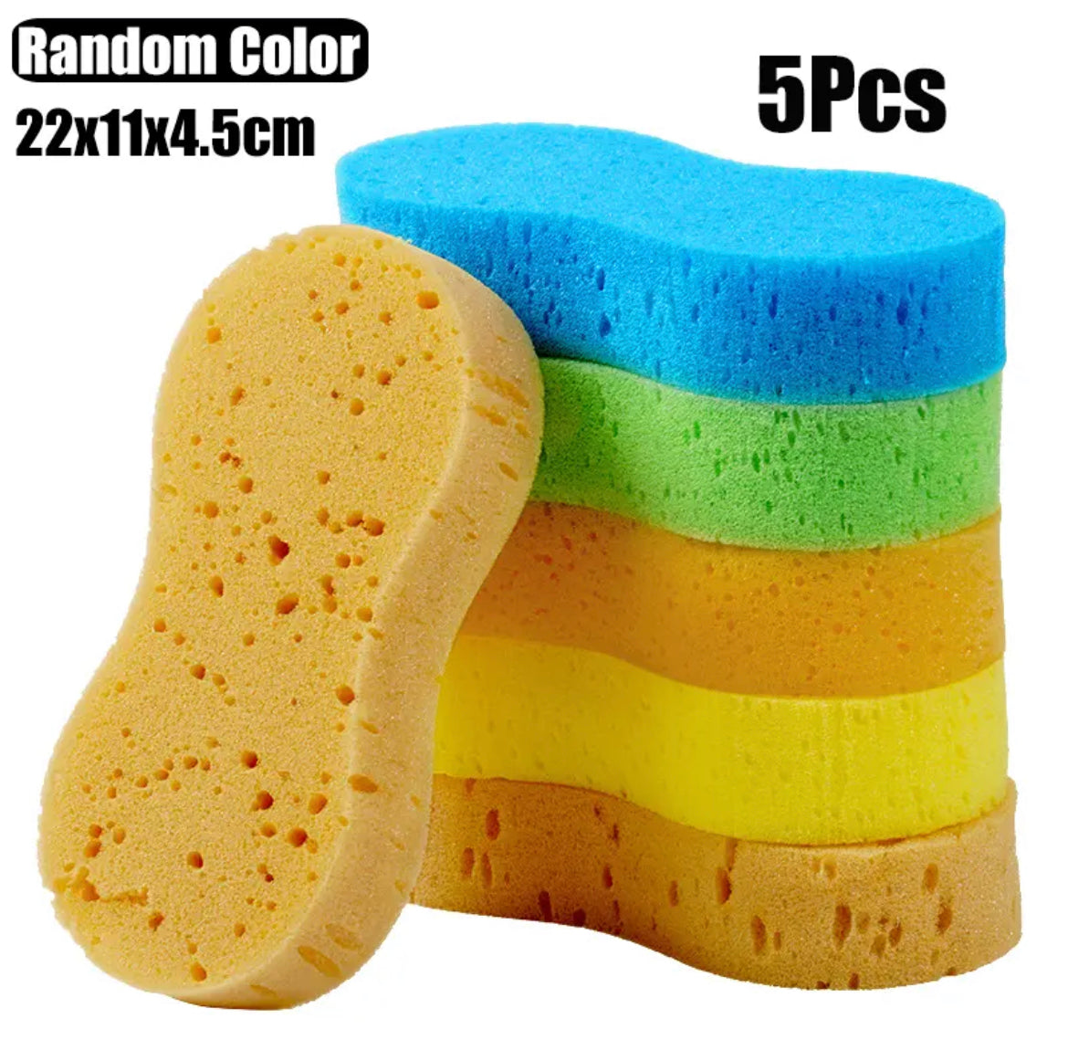 5pc Car Cleaning Sponges