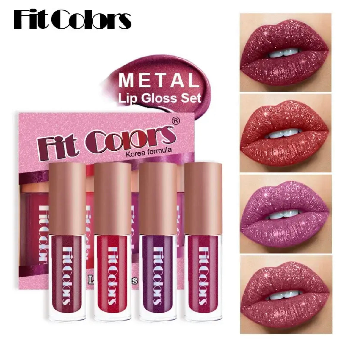 4pcs matte lipglosses