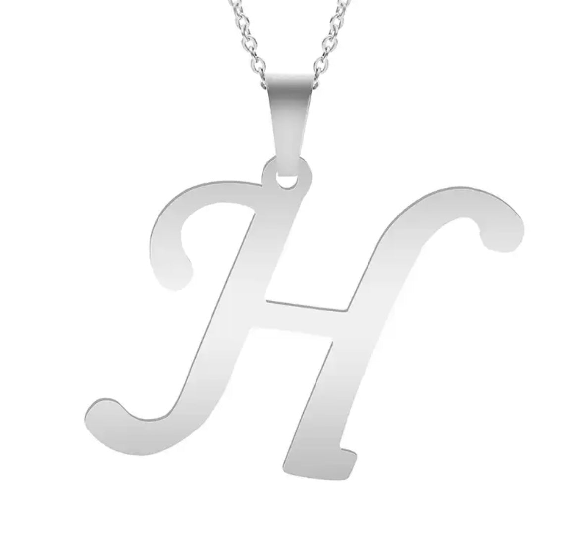 Initial necklaces