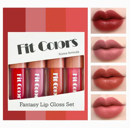 4pcs matte lipglosses