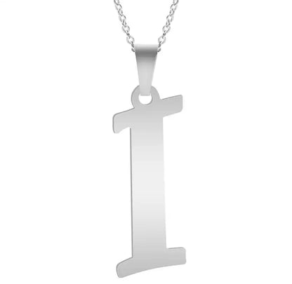 Initial necklaces