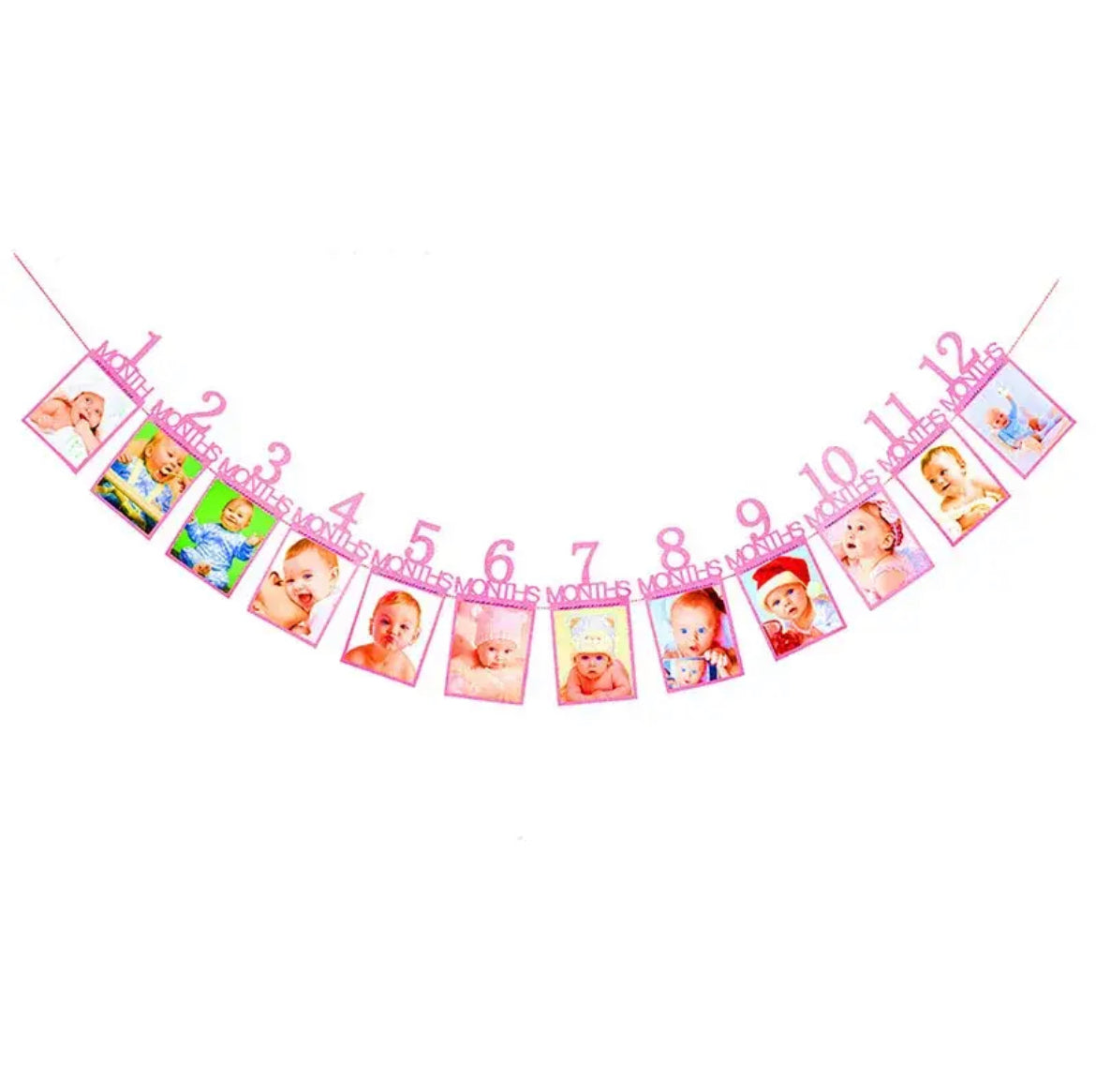 Baby birthday banner