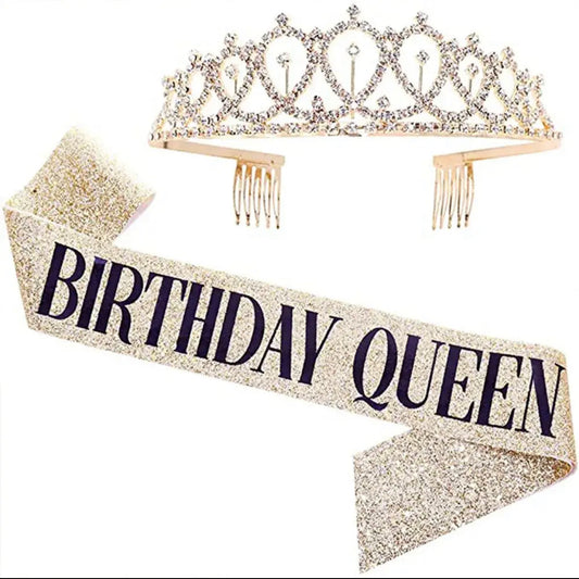 Birthday Sash & Tiara