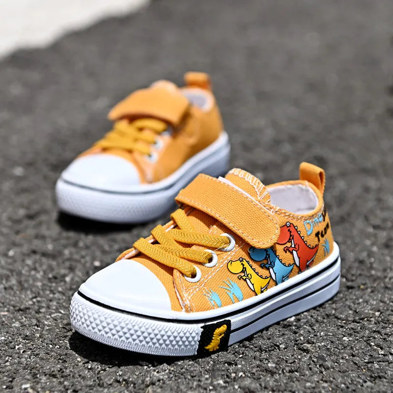 Dinosaur Canvas Shoes