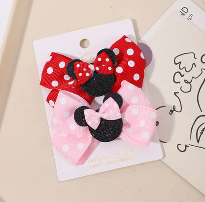 Polka dot mouse clips