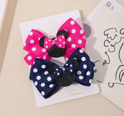 Polka dot mouse clips