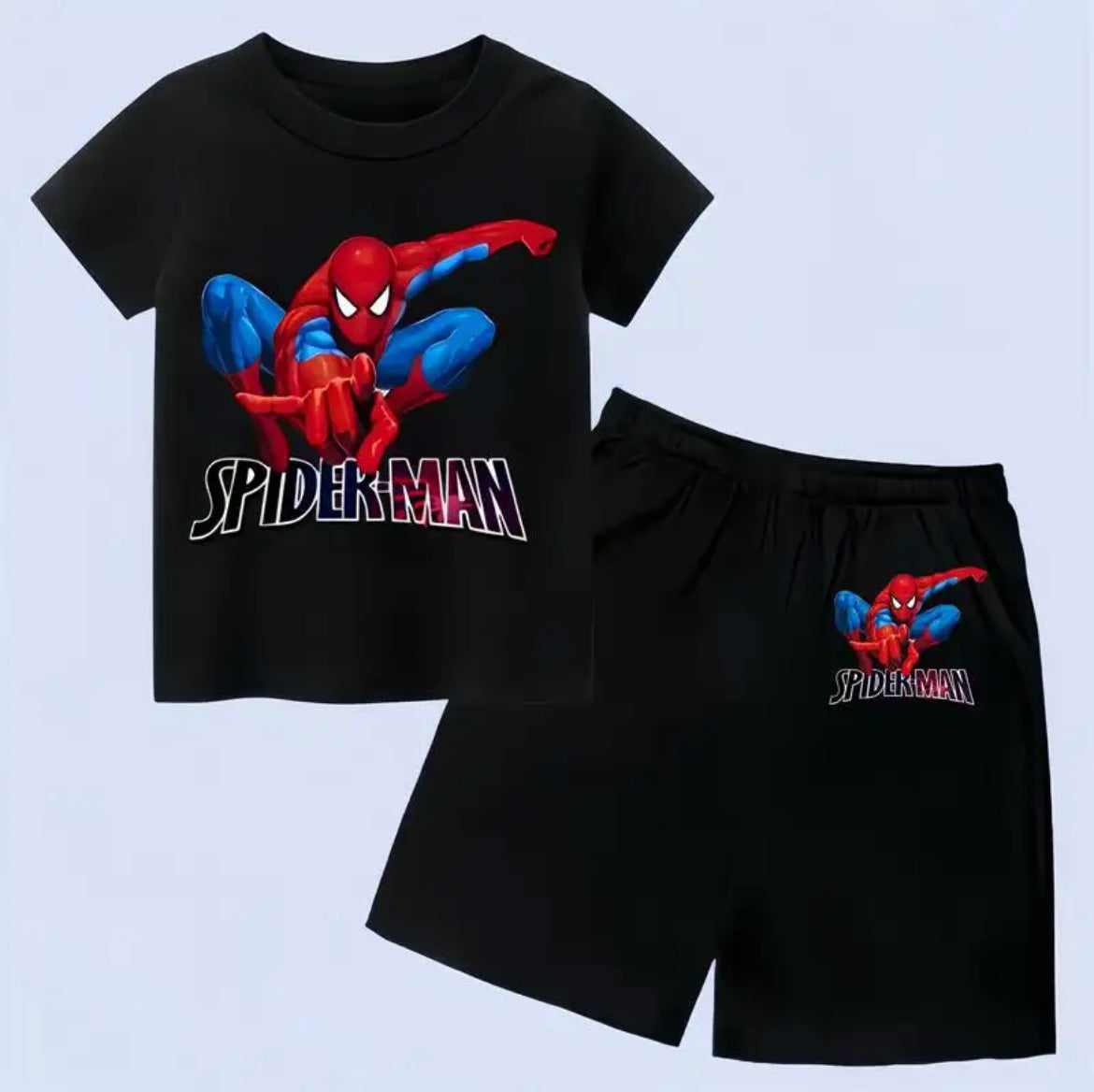 Spider man shorts & T-shirt